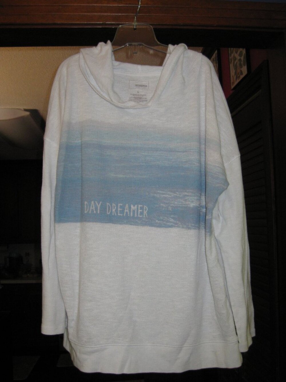 Women's Sonoma Large Daydreamer Hooded lightweight shirt